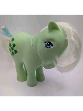 My Little Pony 35th Anniversary Minty Green Shamrock Pony Figure 2017 Hasbro